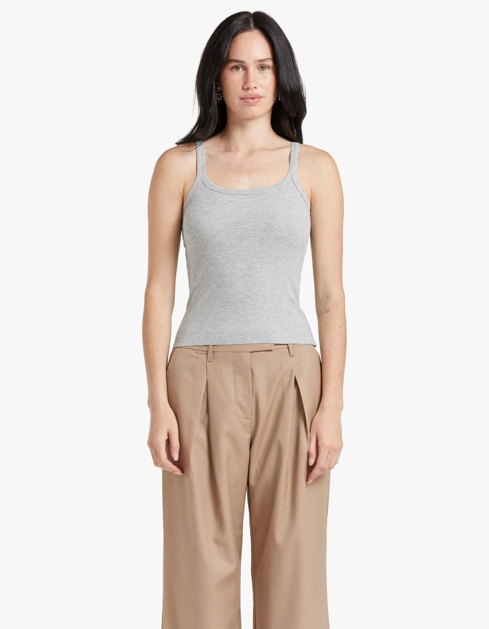 Alex Singlet - Grey Marle