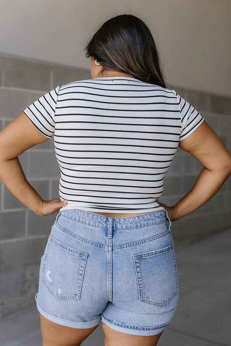 Aren Striped Top
