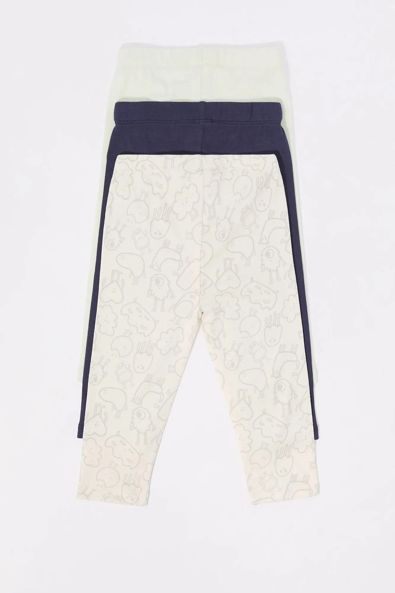 Baby Character Print Legging (3 Pack)