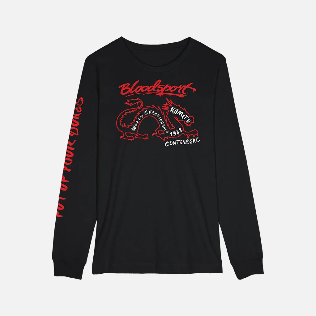 BLOODSPORT DRAGON LONG SLEEVE SHIRT