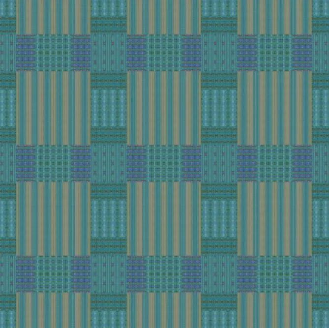 Bluegreen Collection No. 9 - Throw Blanket