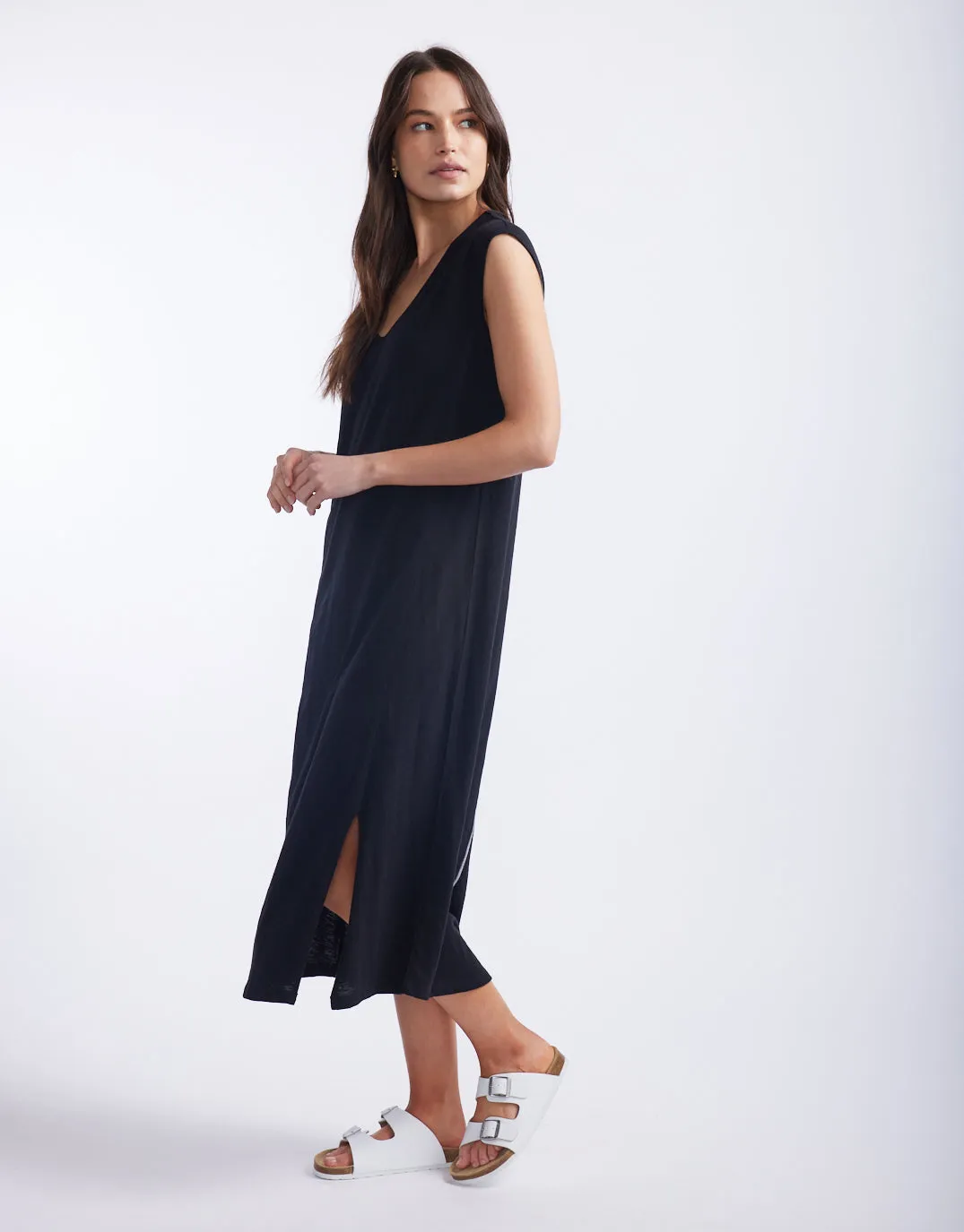 Cali Tank Dress - Black