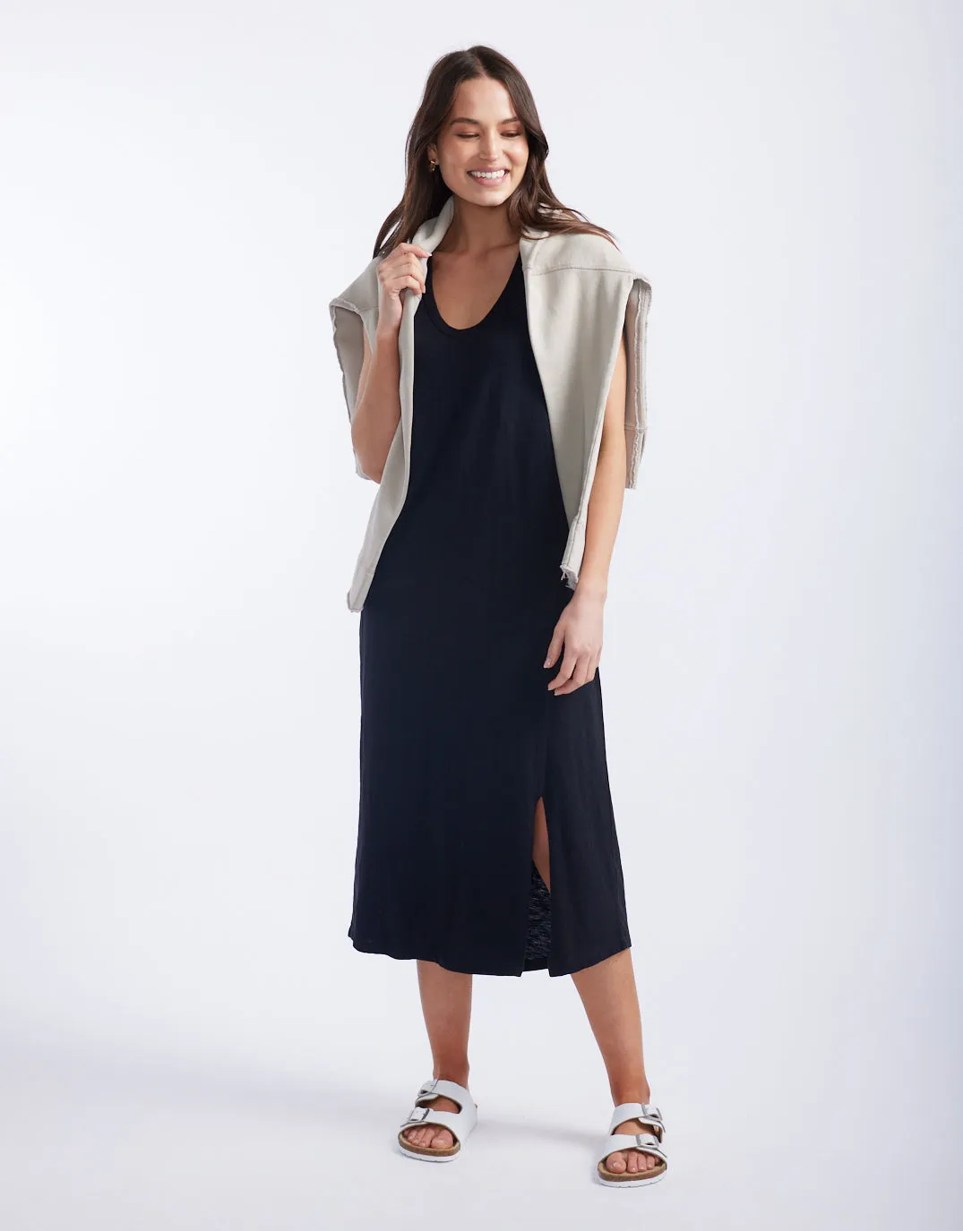 Cali Tank Dress - Black