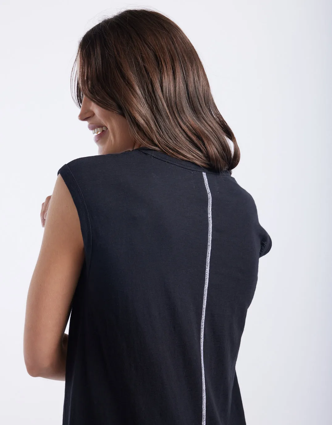 Cali Tank Dress - Black