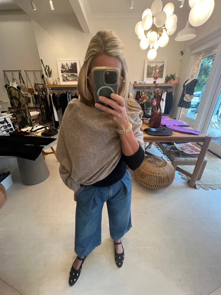 Cashmere Travel Wrap Acorn