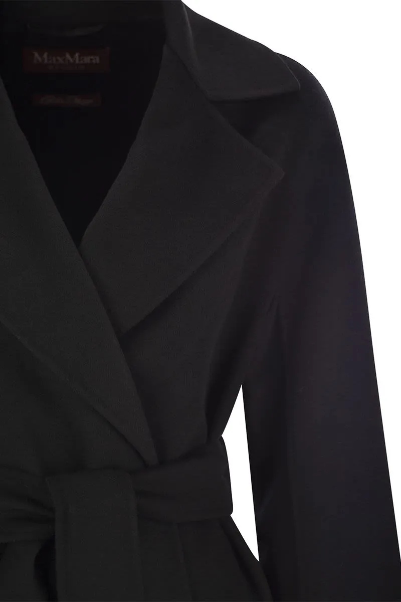 CLES - WOOL, CASHMERE AND SILK COAT