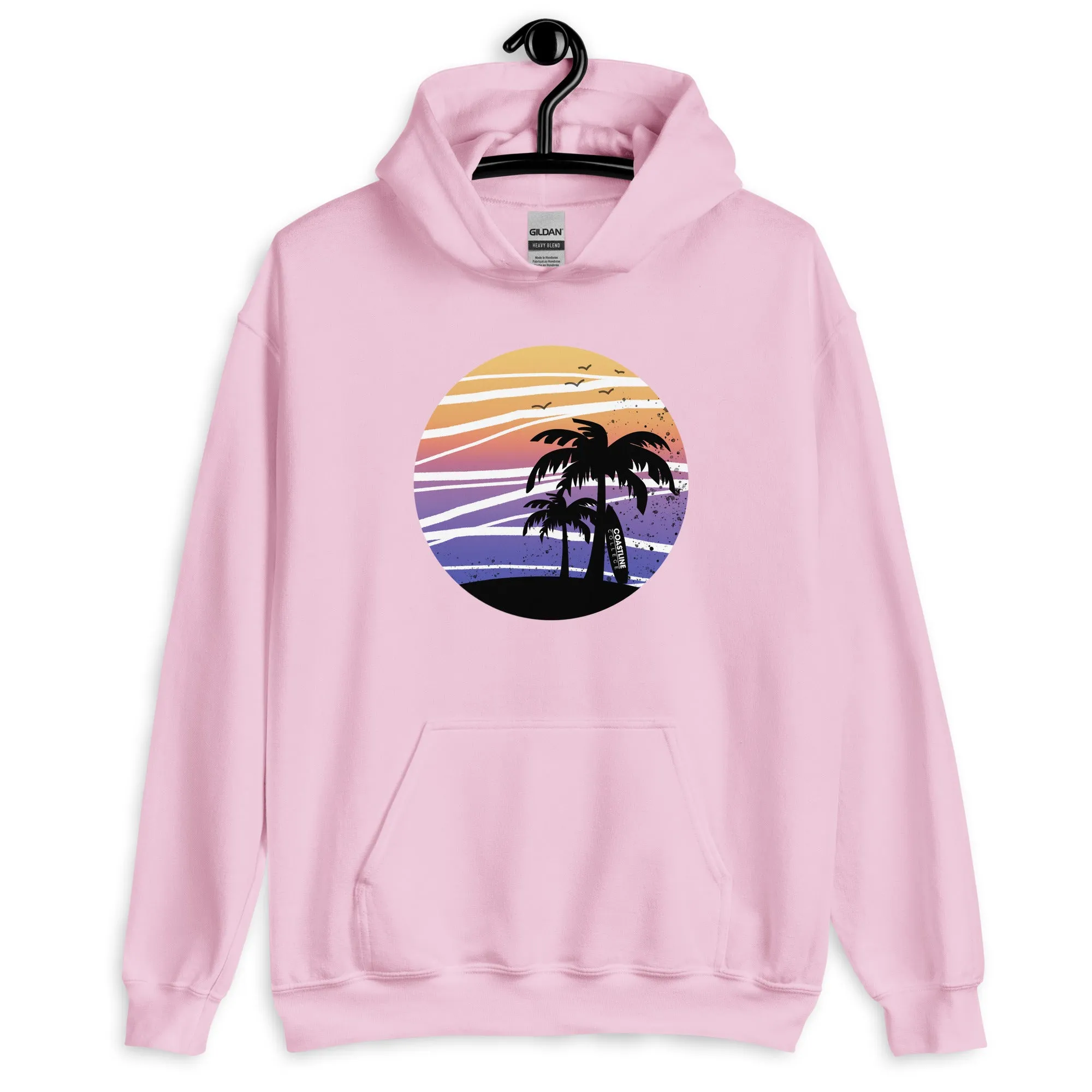 Coastline Summertime Sunset Unisex Hoodie (Light Colors)