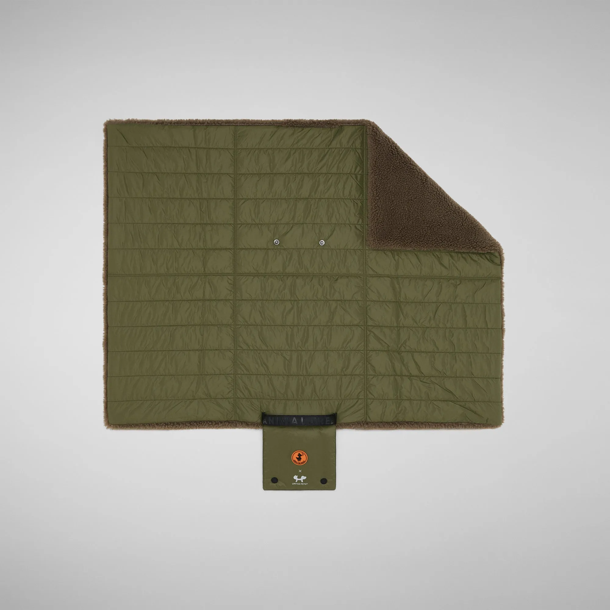 COVER UNISEX TEDDY COZY GRIGIO FANGO e verde oliva