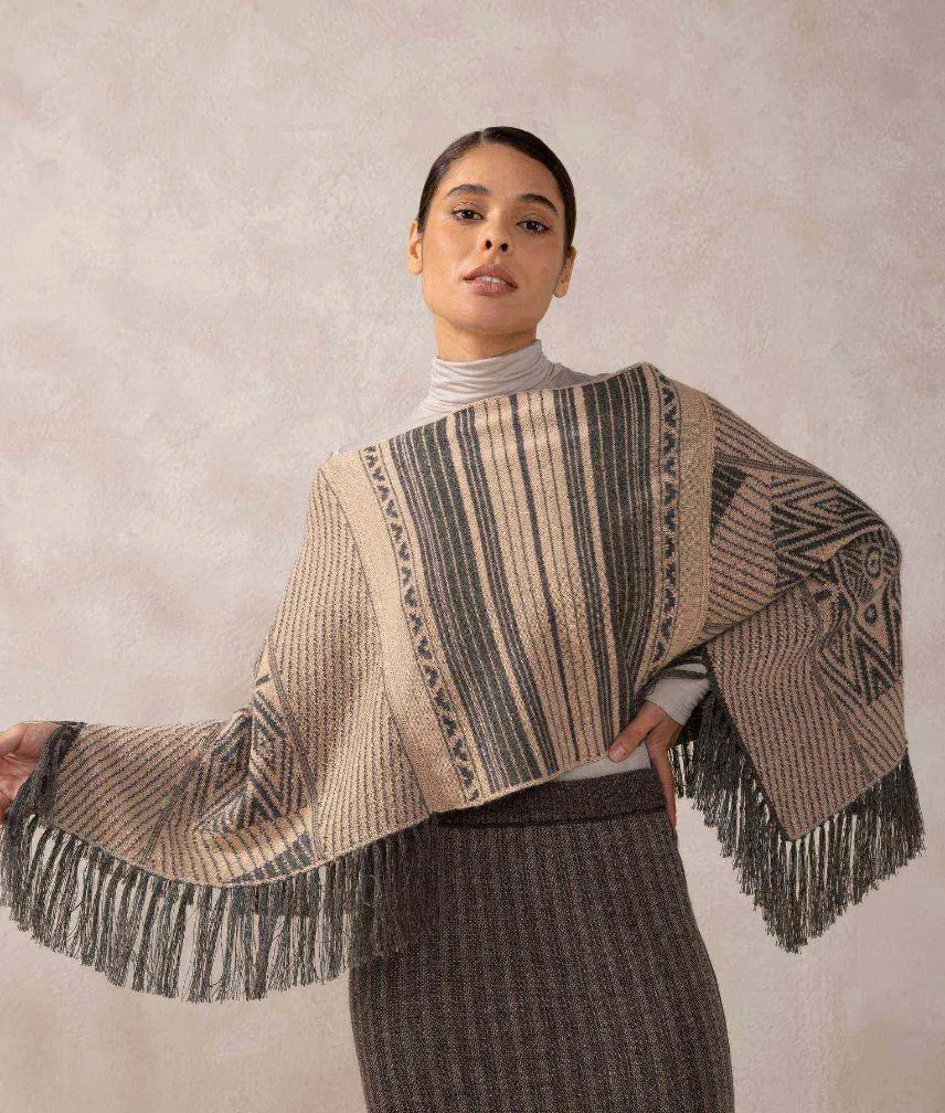 Cubic Poncho Reversible