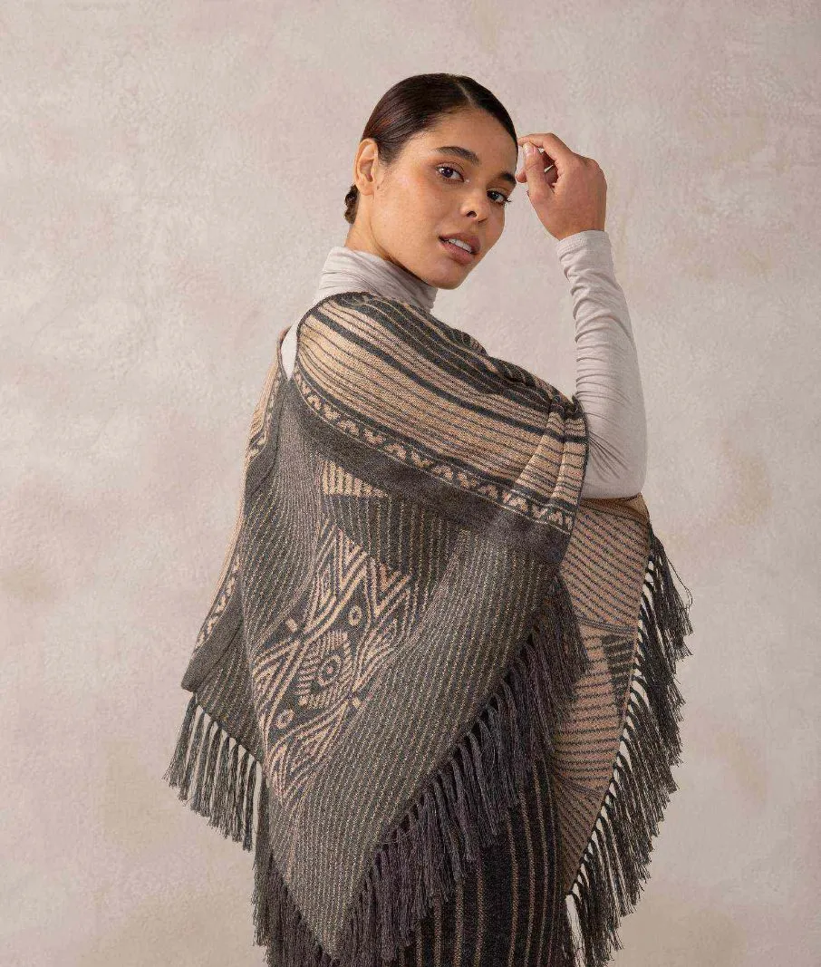 Cubic Poncho Reversible