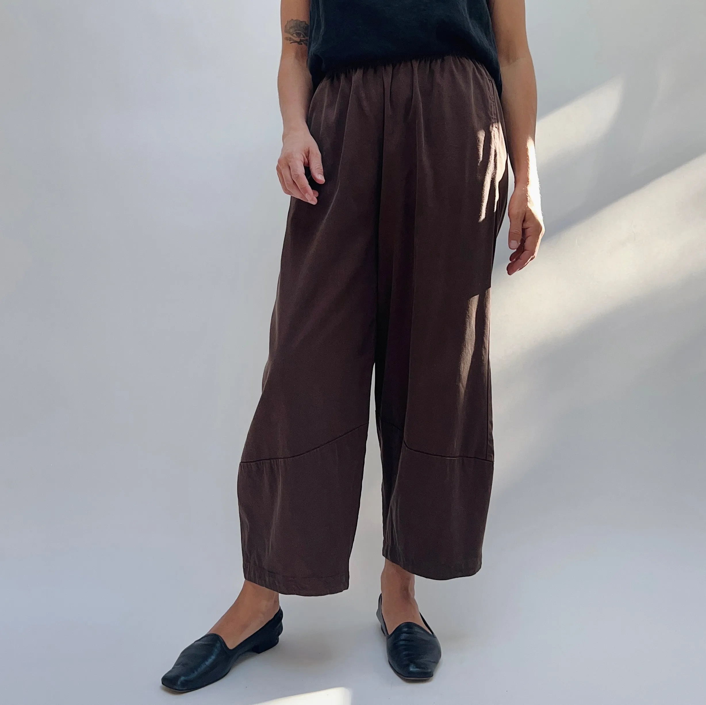 Cut Loose | Lantern Pant Mahogany in Tencel Modal