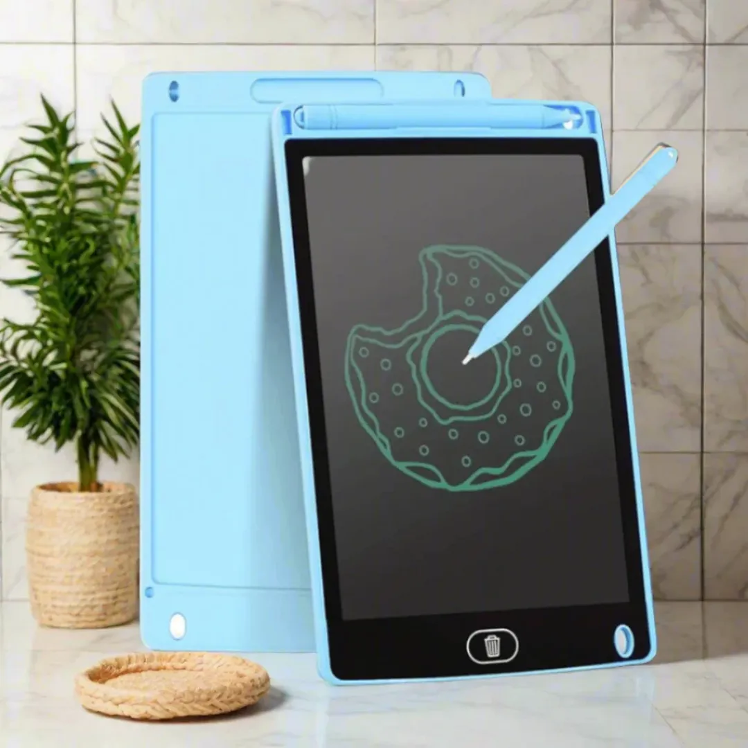 Diwali Special 6 in 1 Combo - 12 Pc 3D Diya, Gobble Tic Tac Toe, FingerTip Rotation Magic Bean, 8.5 inch LCD Tablet