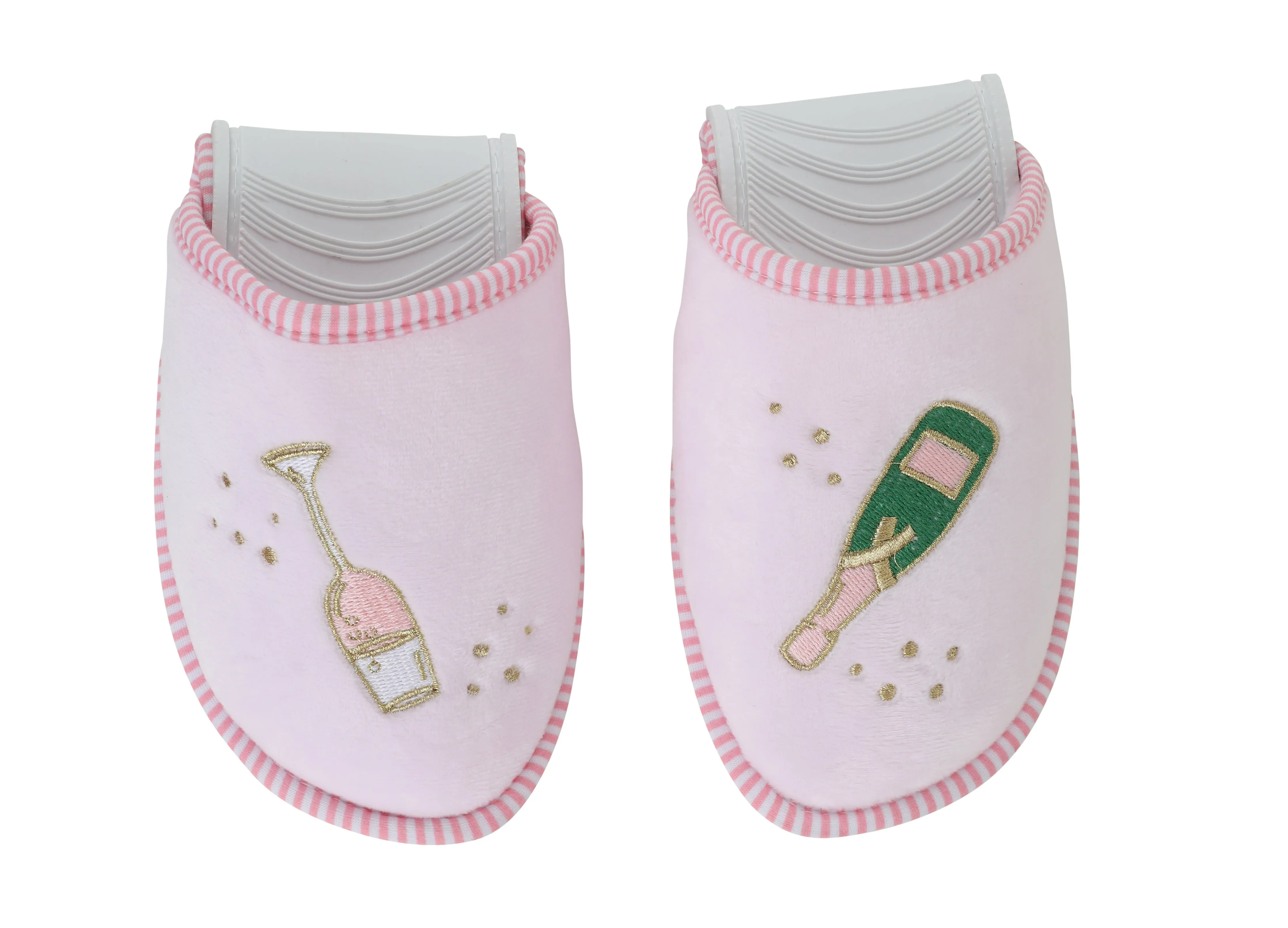 Foldable Travel Slippers Champagne- Large