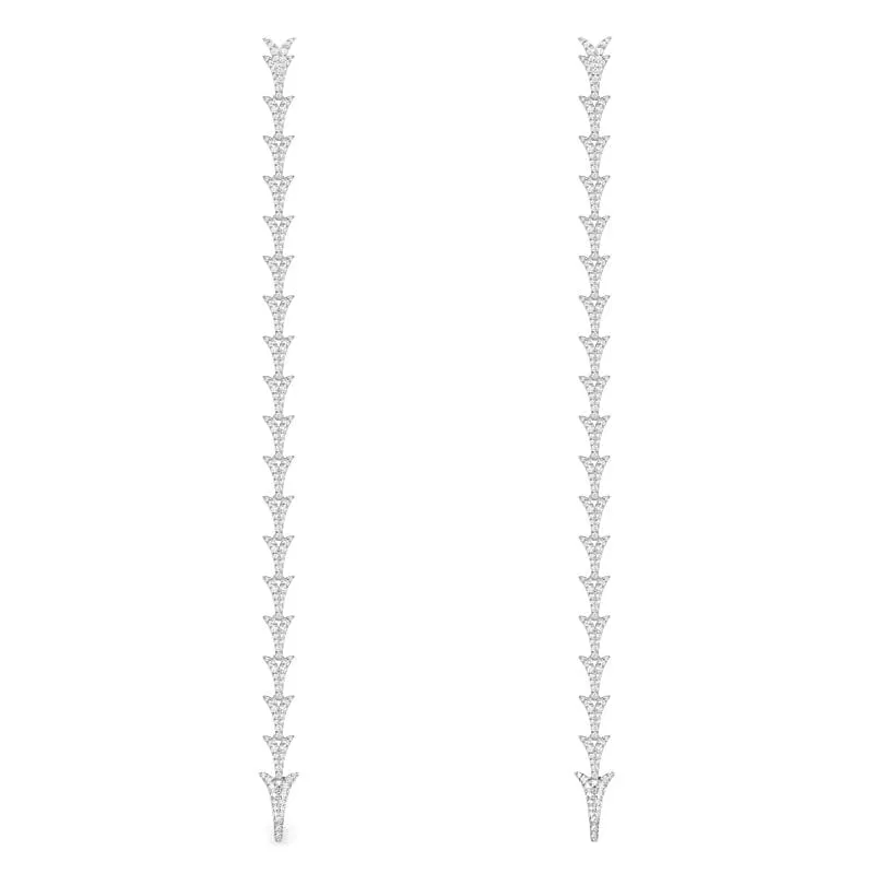 Long Dragon Tail Earrings