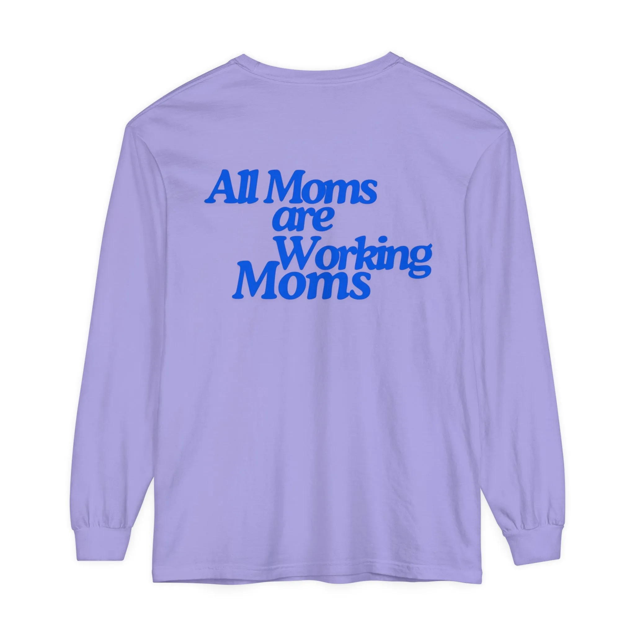 MOM WORK Garment Dyed Long Sleeve T-Shirt