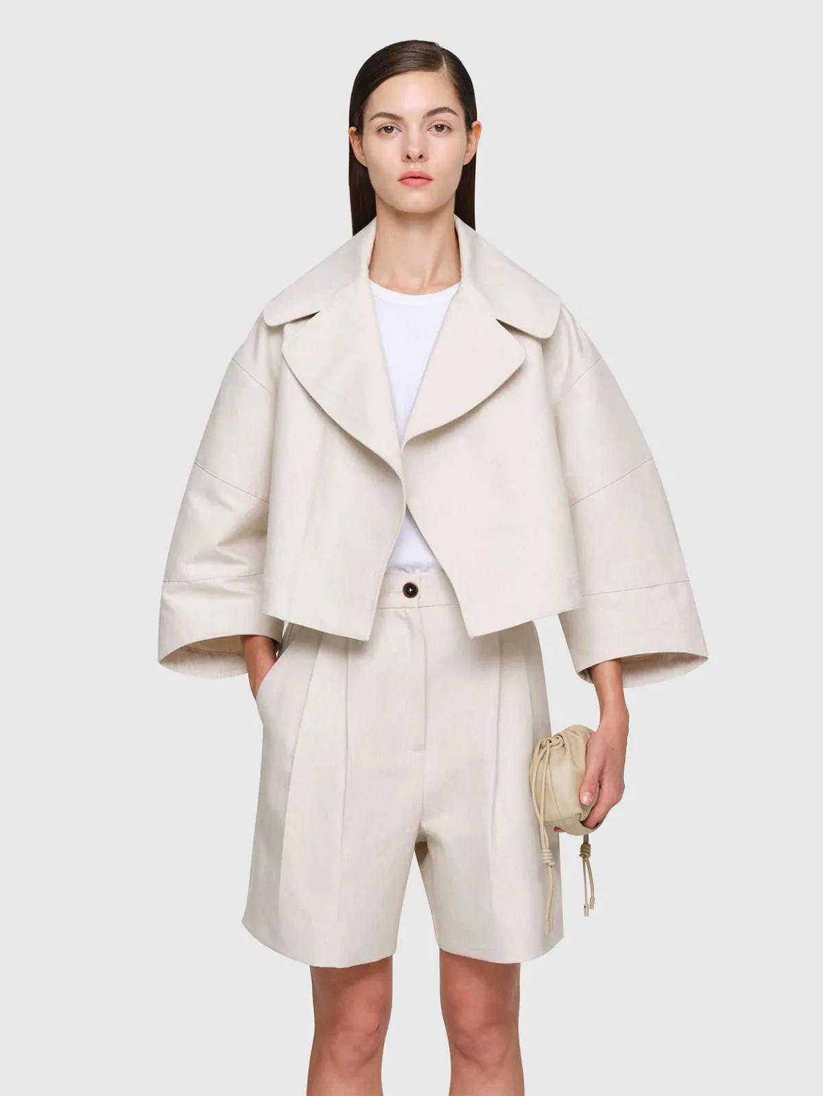 Organic Cotton Pepe Jacket Barley