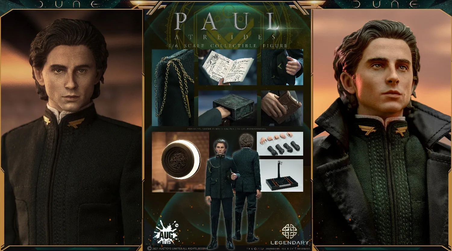 Preorder! Aug Toys DUNE Paul Atreides 1/6 Scale Collectibles Figure