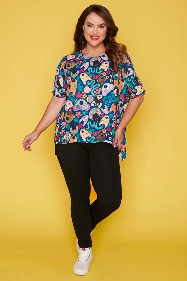 Serena Aussie Animalia Top
