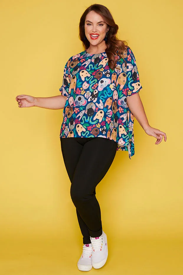 Serena Aussie Animalia Top