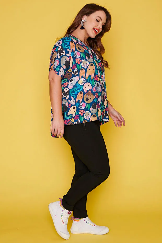Serena Aussie Animalia Top