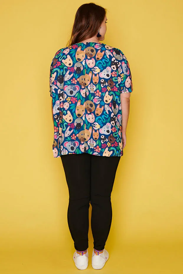 Serena Aussie Animalia Top