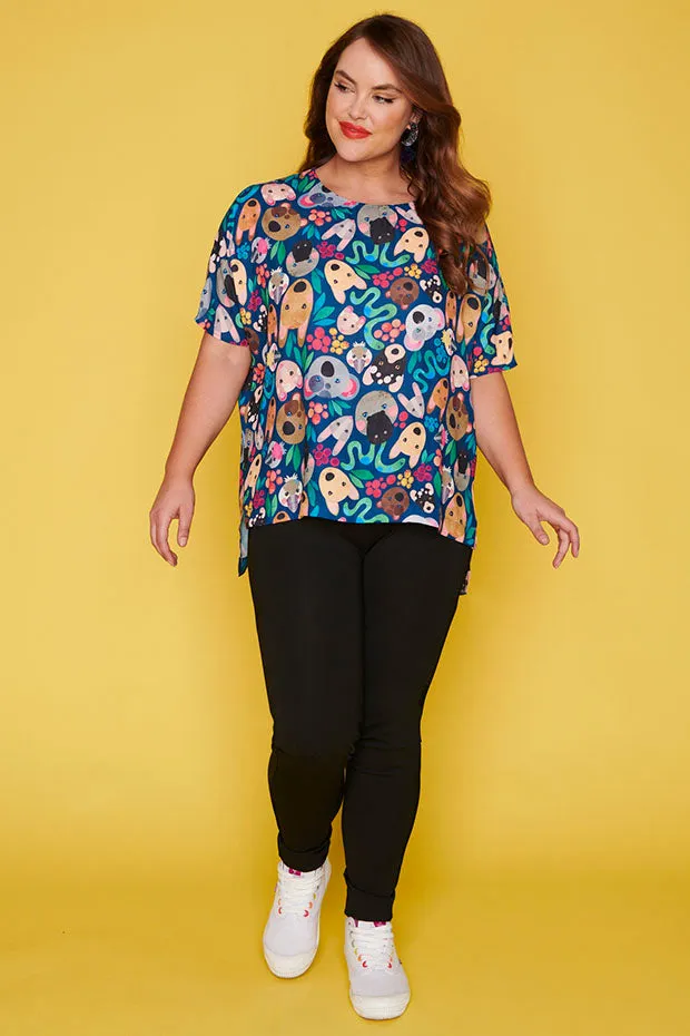 Serena Aussie Animalia Top