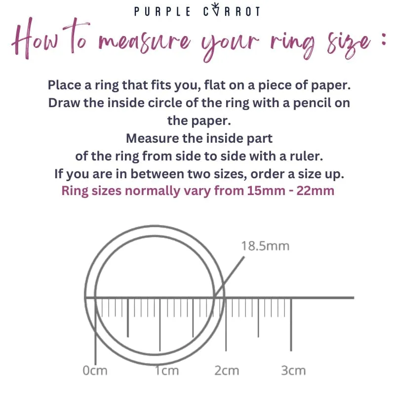 Silver Brushed Ring