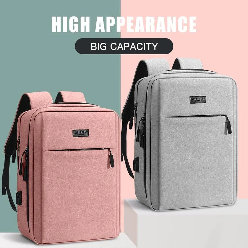 Travel Laptop bag with USB School Bag Backpack