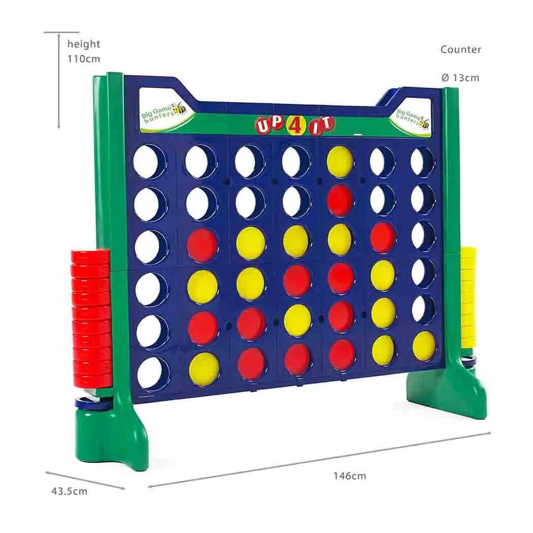 Up 4 It - Giant Connect Four Game - Indoor & Outdoor