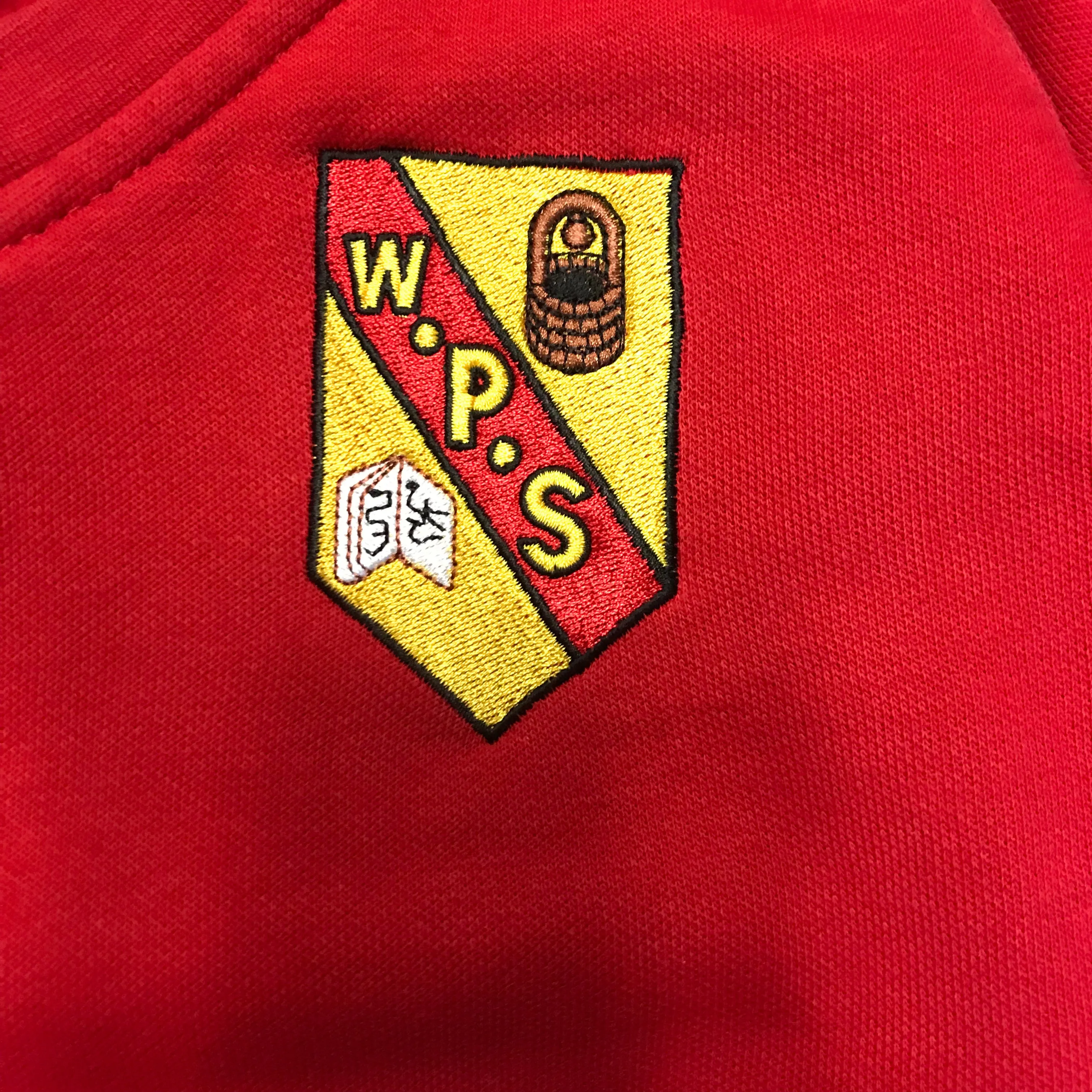 *Wallacewell Primary Red Crewneck Sweater