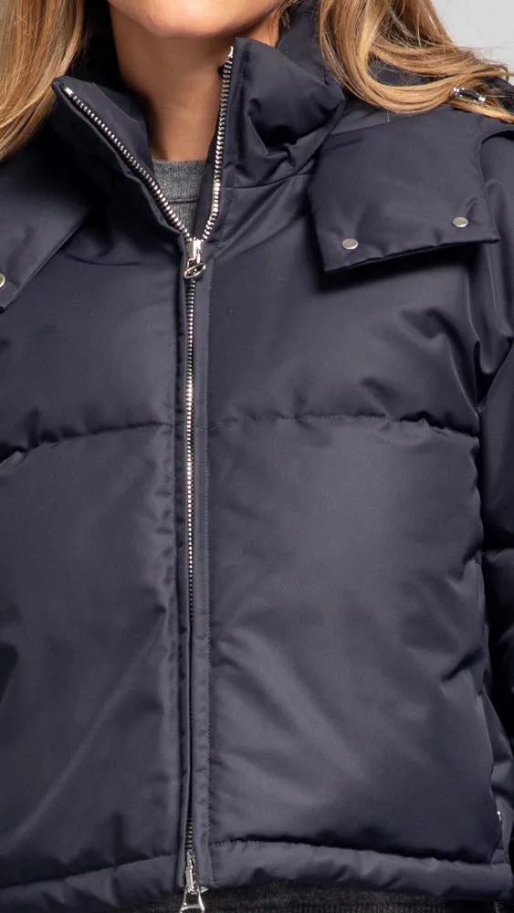 Zermatt Puffer Coat - Black