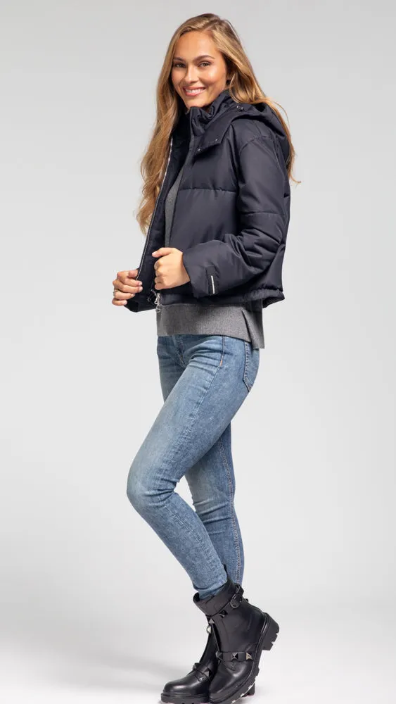 Zermatt Puffer Coat - Black