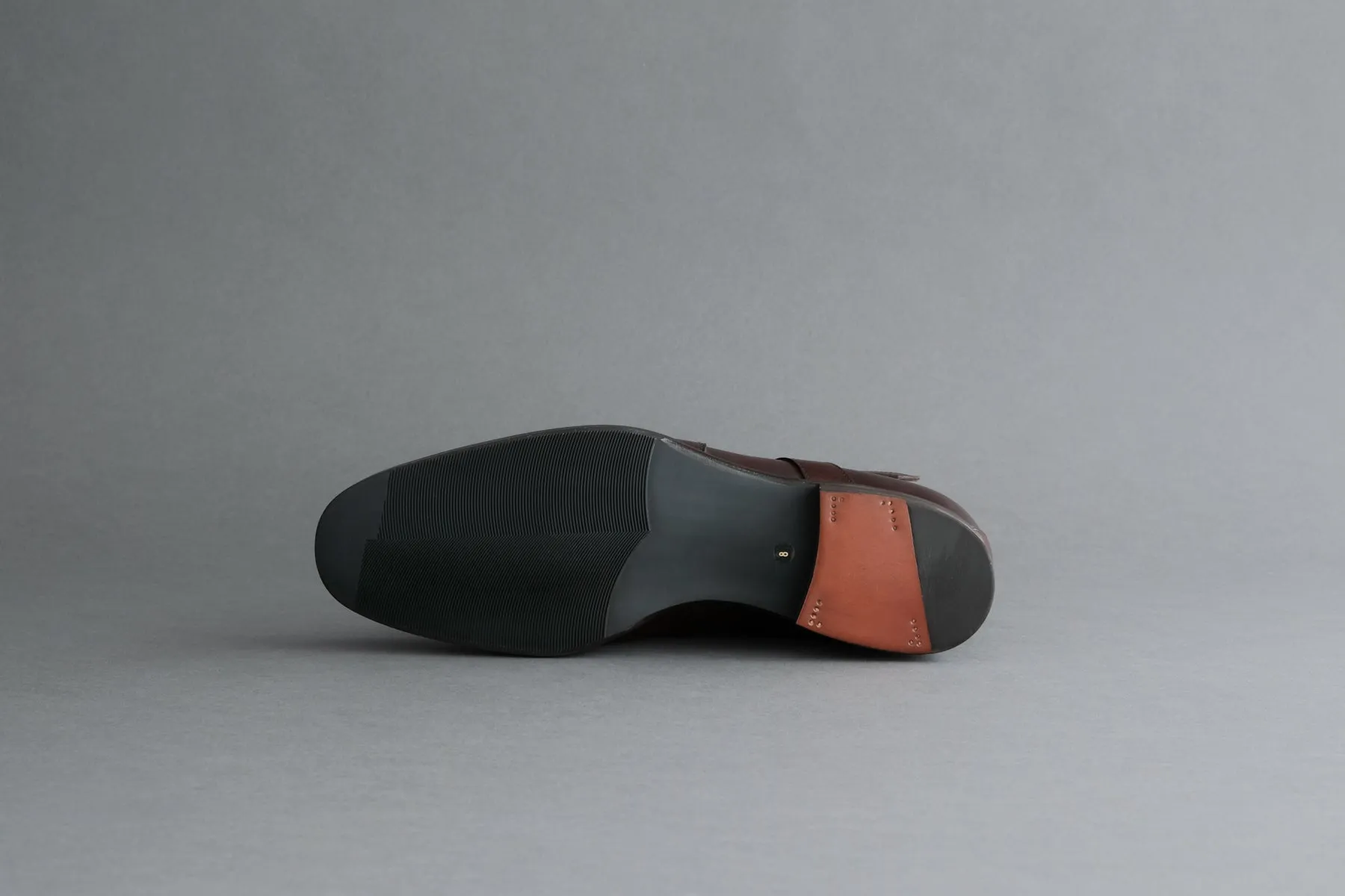 ZeroThreeFour.Jodhpur IX Calf Leather Jodhpur Boots with Hatch Grain Straps