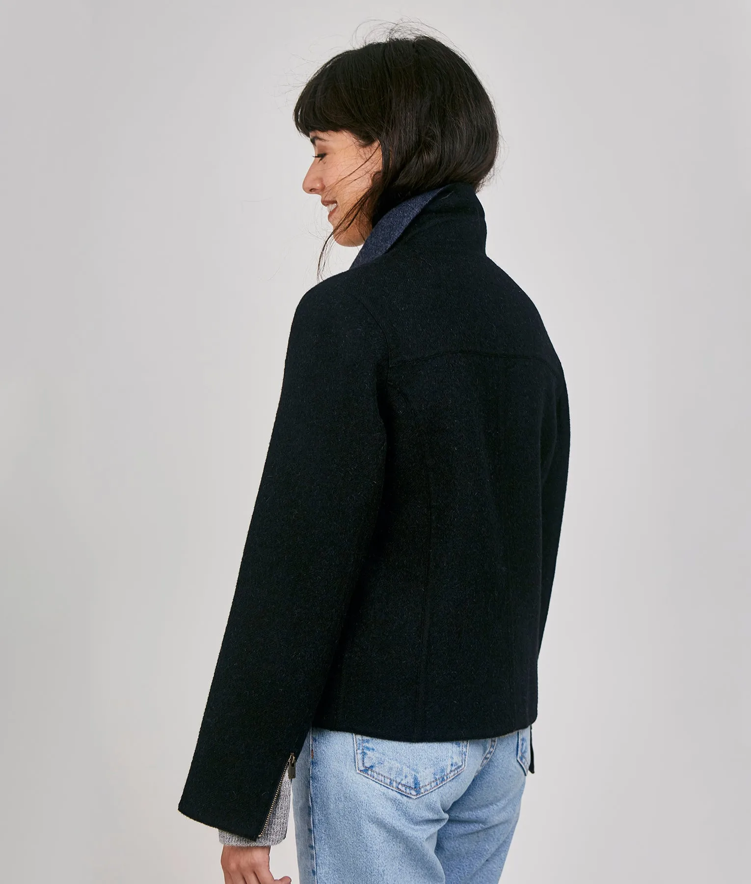 Zipped Front Jacket