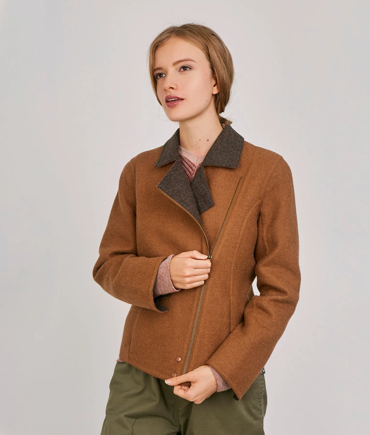 Zipped Front Jacket