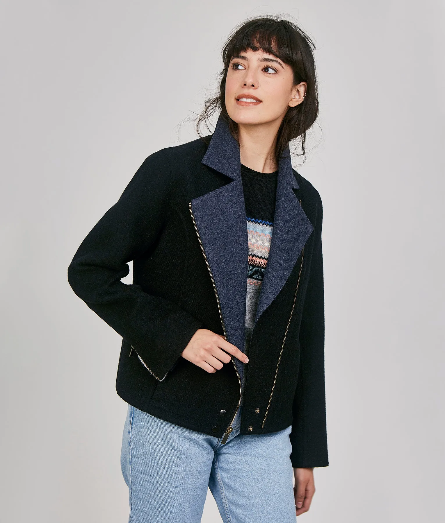Zipped Front Jacket